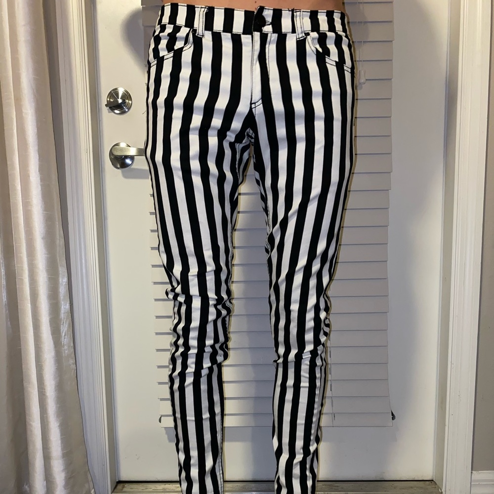 H&M | pinstripes pant